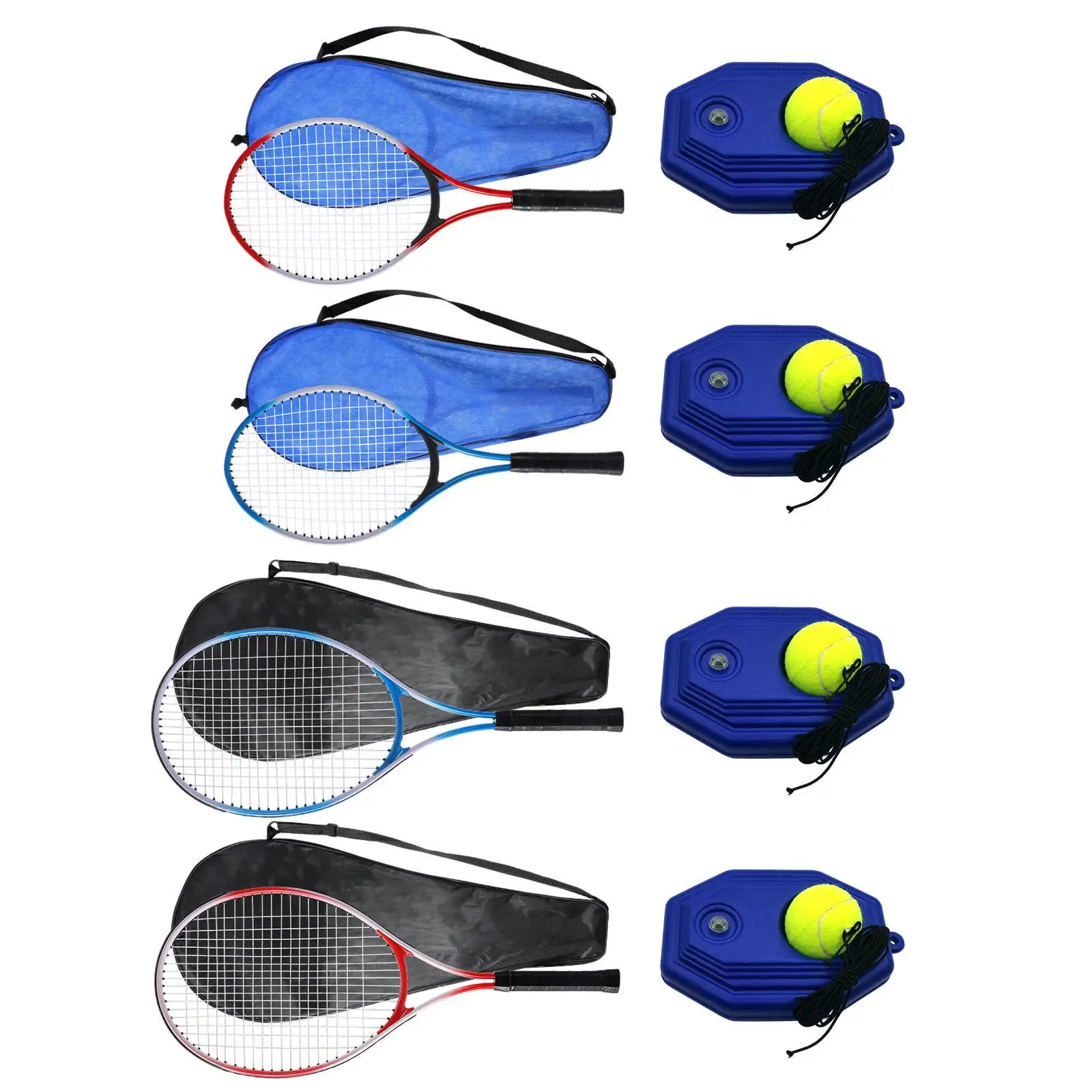 Tennis Racket Lightweight Tennis Rebounder Kit Tennis Training Rebound Ball