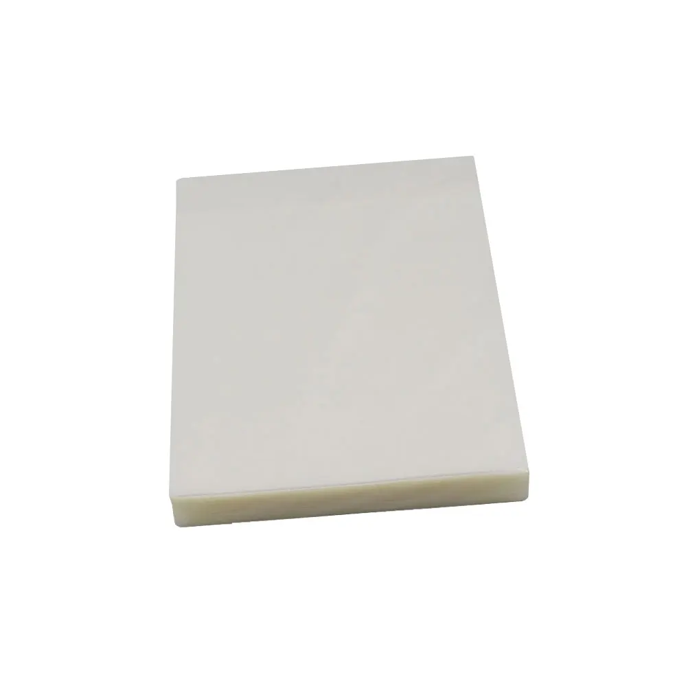 

100Pcs Laminating Sheets Photo Sealer Film Waterproof Protective Film A4 0.08mm Fade Resistant for Office Home