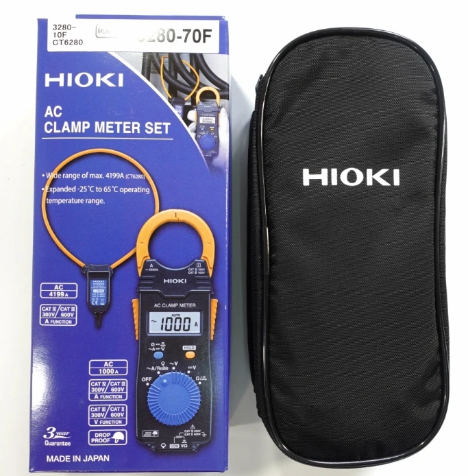 3280-70F AC Clamp Meter with CT6280 Flexible Current Sensor Pocket Size 1000A Clamp Tester