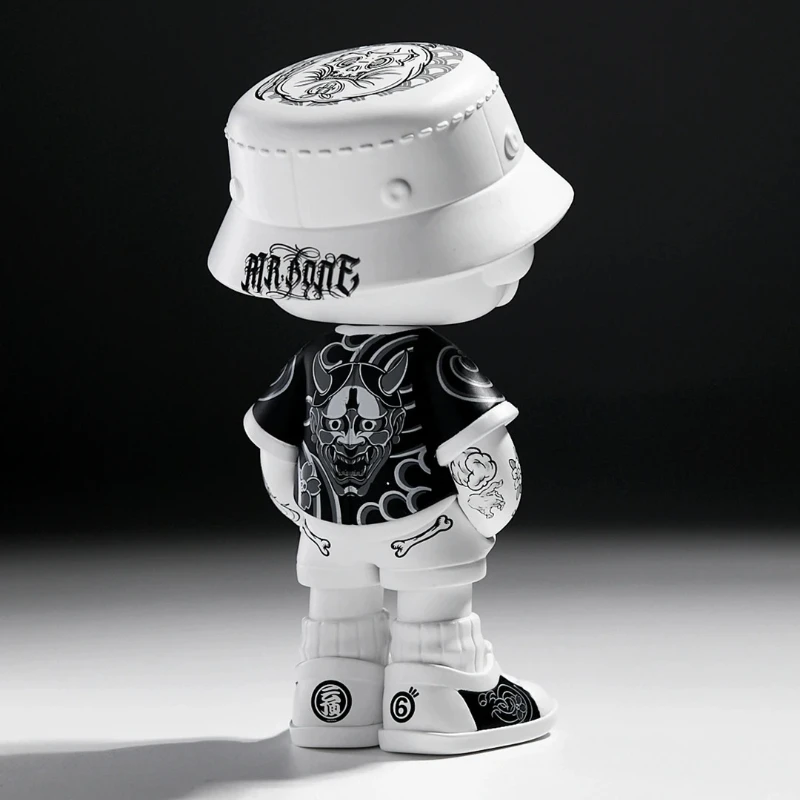 Mr.BONE Cloud Top Tattoo Limited Series Cool Action Figure Desktop Model Cartoon Decor Cute Toys Fashion Birthday Exquisite Gift