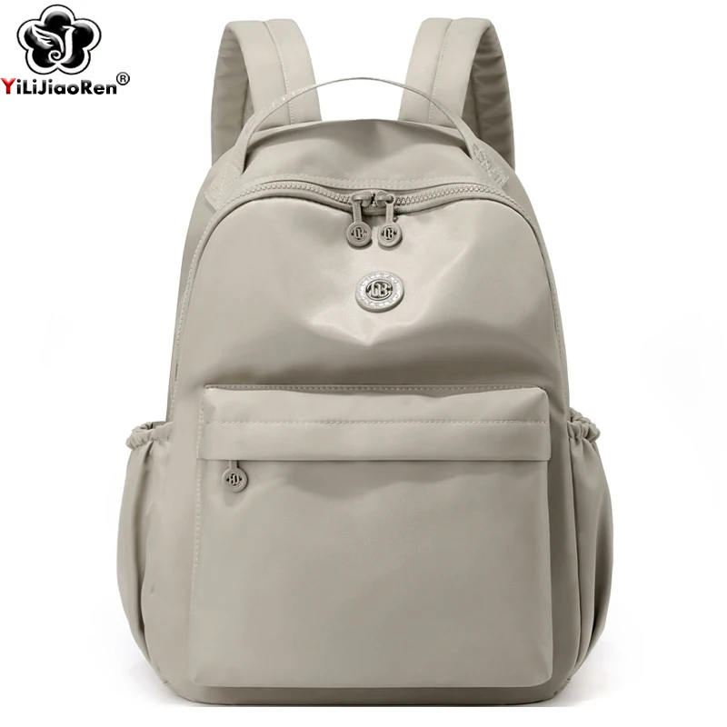 casual-backpack-women-waterproof-nylon-daypack-commuter-back-pack-large-capacity-school-bag-girls-lightweight-travel-rucksack