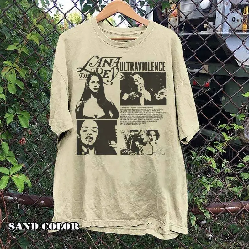 Lana Del Rey T Shirt Ultraviolence Retro 90s KH3491