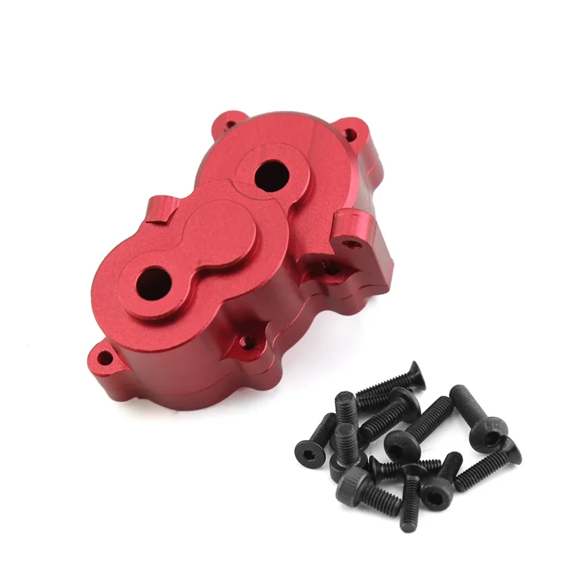 A45F-Metallo Scatola Ingranaggi Custodia Copertura Ingranaggi 7091 7379R Per 1/16 Traxxas Slash E-Revo Summit RC Auto Parti di Aggiornamento Accessori