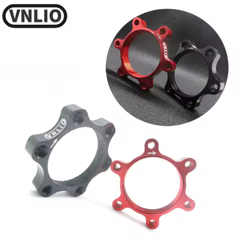 Vnlio bicycle brake disc flange adapter hub rotor base brake disc threaded base bicycle parts