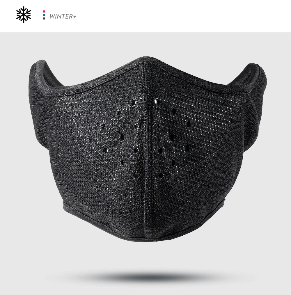 Outdoor-Gesichtsmaske, Fahrrad-Kopfbedeckung gegen Frost, Winter-Skimaske zum Schutz des Gesichts, warme Ohrenmaske, winddichte Fleece-Gesichtsmaske – Detail 28