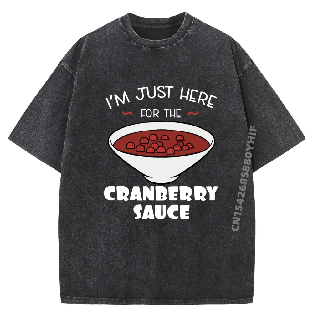 

Canned Cranberry For Thanksgivingi M Luxury Designer Male Tops & Tees Geek Labor Day T Shirt Classic Oversized Washed Tee-Shirt