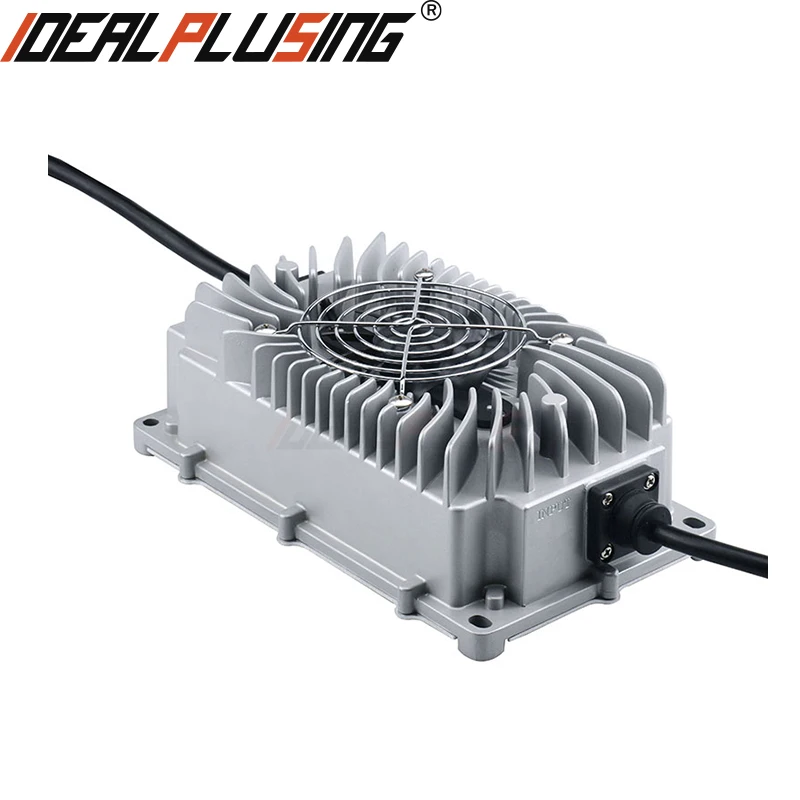 Imagem -05 - Eficiência Elevada Impermeável Usada para o Barco do Navio 12v 24v 36v 48v 60v 72v Carregador de Bateria Inteligente 600w