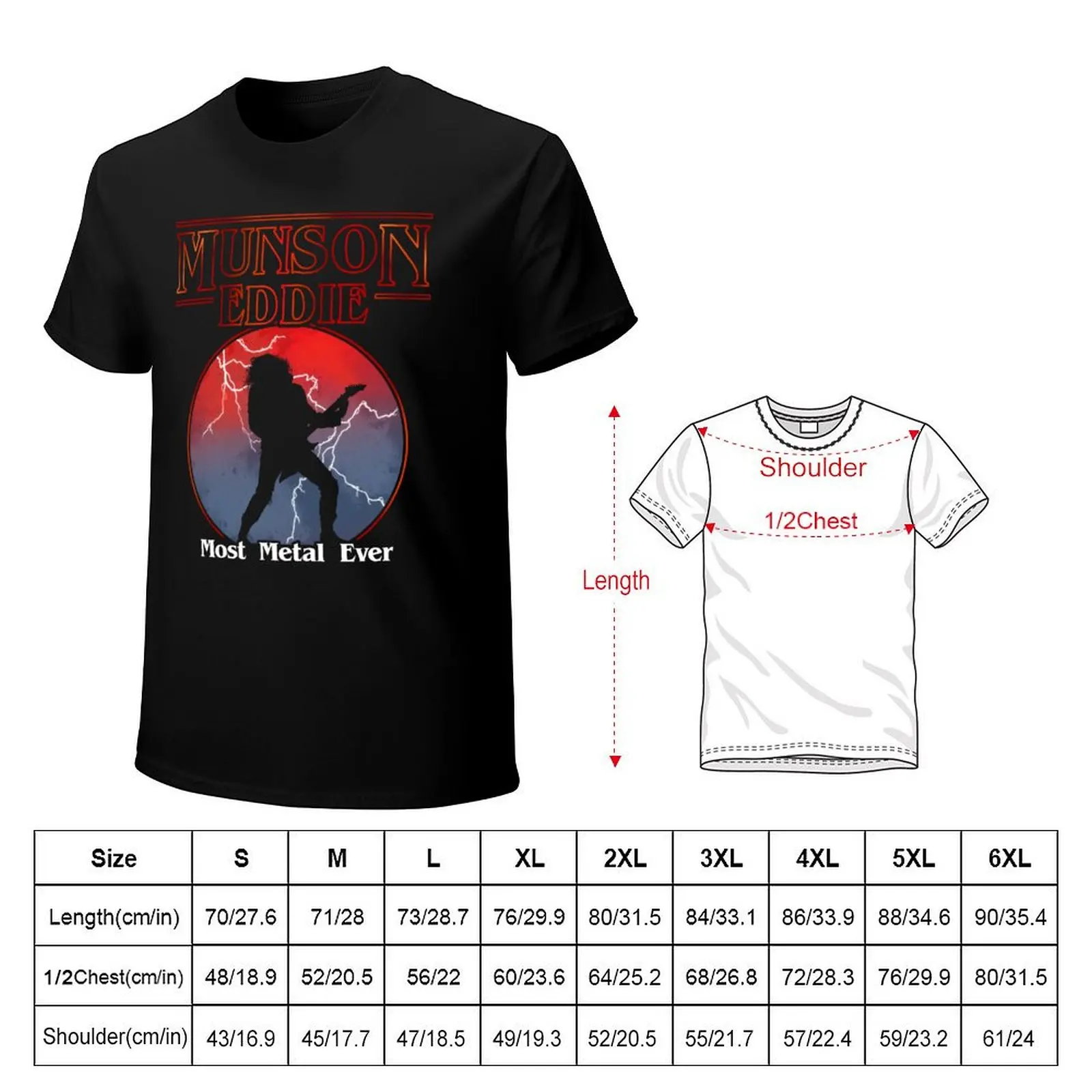Munson Most Metal Ever T-Shirt t shirts cotton 100% T-Shirt