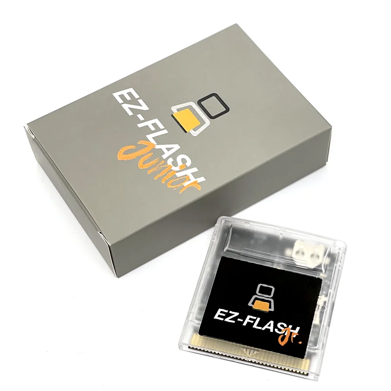 EZ FLASH Junior GBC Card For Gameboy Color Console EZJ EZ-FLASH Game Cartridge Card With Real Time Clock Support TF Card 32GB