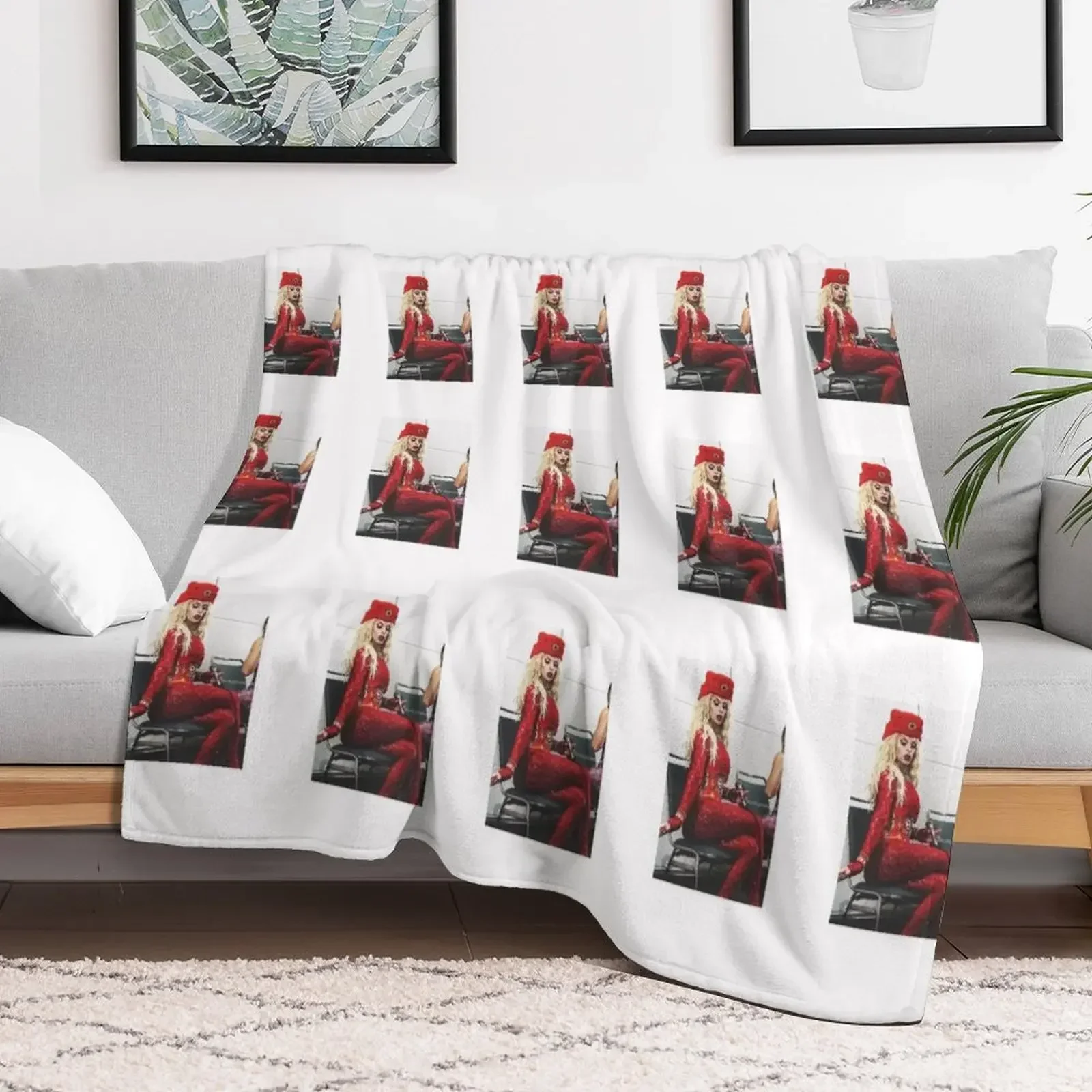 Katya zamolodchikova Throw Blanket christmas decoration Flannel Blankets