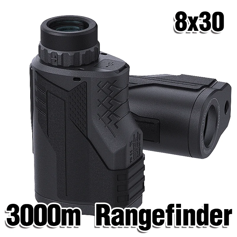 Optical Instruments Range Finder Long Distance LCD Display 8x Magnification for Golf or Hunting Rangefinder