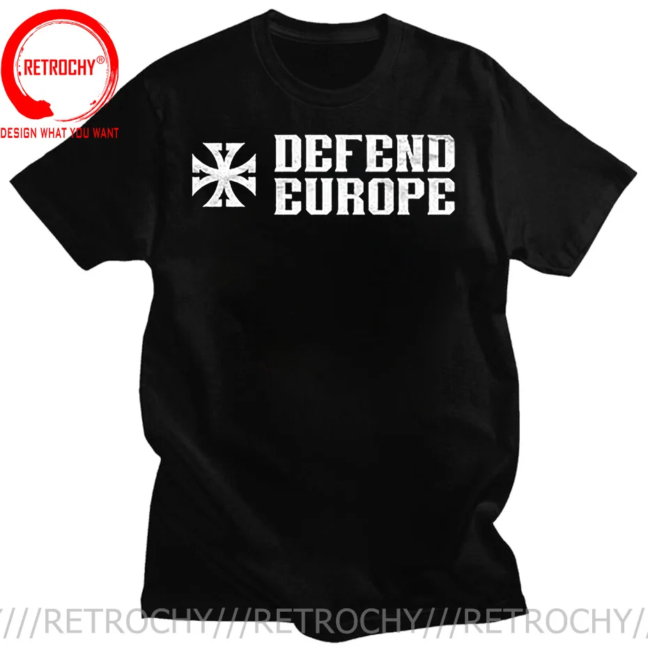 Defend Europe My Land My Brothers My Heritage T-shirt Defend EU Tops Tee Tshirt Mens Funny T Shirt Man Summer Clothing Tee Shirt