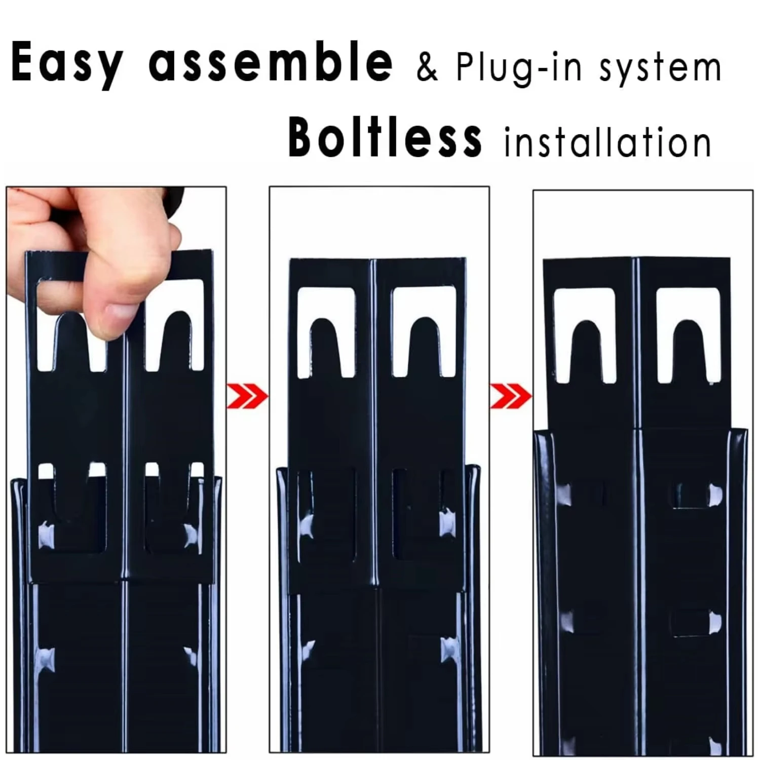 BRIEFNESS Adjustable height 5 layer storage unit boltless design industrial shelves, garage warehouse shed finishing 180X90X40CM