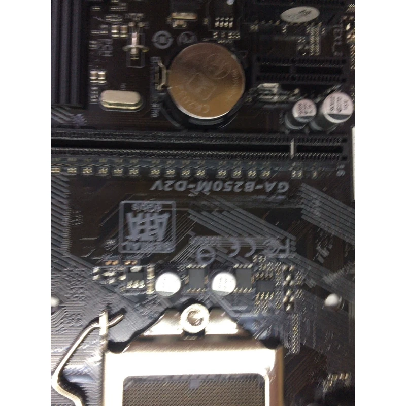Tarjeta Madre Micro ATX B250M-D2V Usada, LGA1151, Compatible con Intel Core de 6ª y 7ª Generación, RAM DDR4, para GIGABYTE