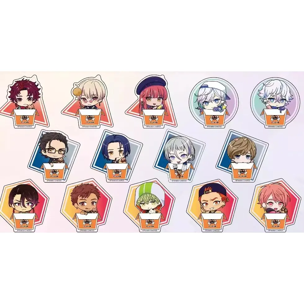 Spel Yeon Hajun Anne Faulkner Yohei Kanbayashi Suzaku Allen Sugasano Acryl Stand Pop Anime Mini Figuur Model Cosplay Speelgoed Cadeau