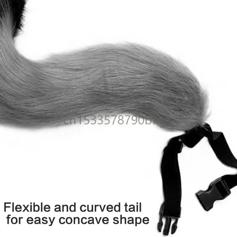 CATS FOXES TAIL HALLOWEEN COSPLAY FASTUME