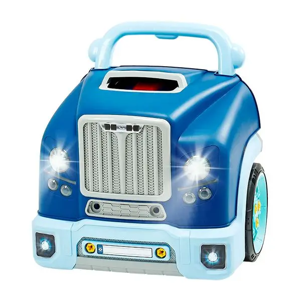 

VEVOR Engine Toy Kids Mechanic Car Repair Set with Removable Parts Blue