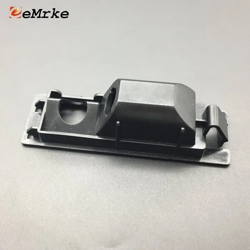 EEMRKE Car Rear Camera Bracket License Plate Lights Housing for Chevrolet Cobalt T250 2011-2022 Malibu 2013~2015 Volt Ampera