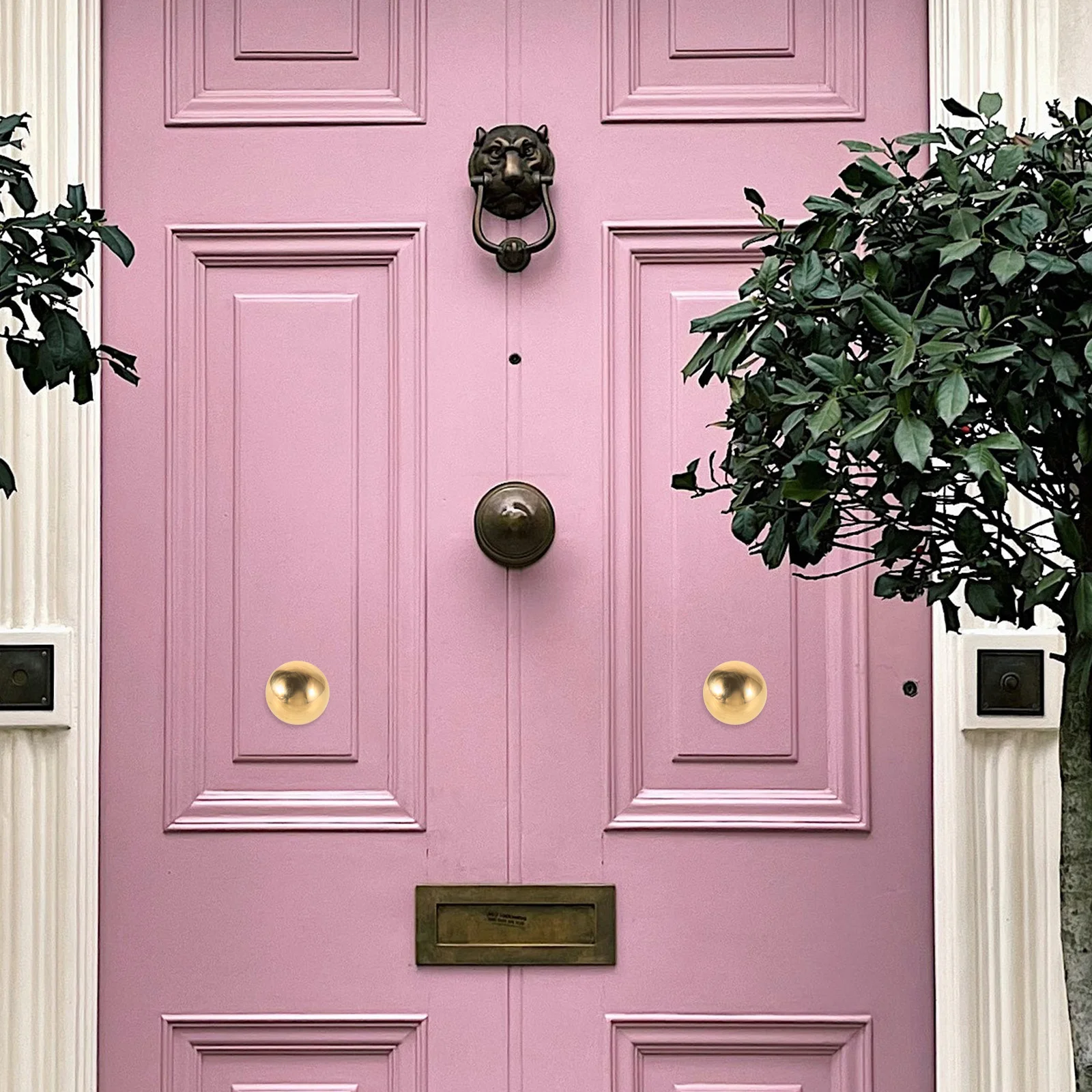 2 قطعة الأظافر الزخرفية النحاسية خمر الرجعية شبه كروية رئيس لأبواب الأثاث الخشبي مسامير الأثاث النمط الصيني