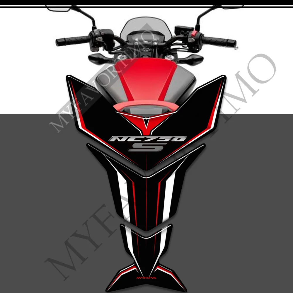 

Motorcycle For Honda NC750 NC 750 Fuel Tank Pad Body Logo Decoration Protection Sticker Customized Decal for Bike Accessories