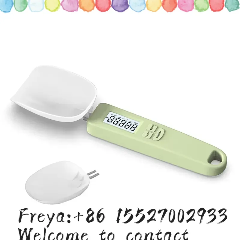 Anjieyu High Precision Portable Mini Digital Kitchen Spoon Scale Detachable Multi-Unit Measuring Spoon Scale