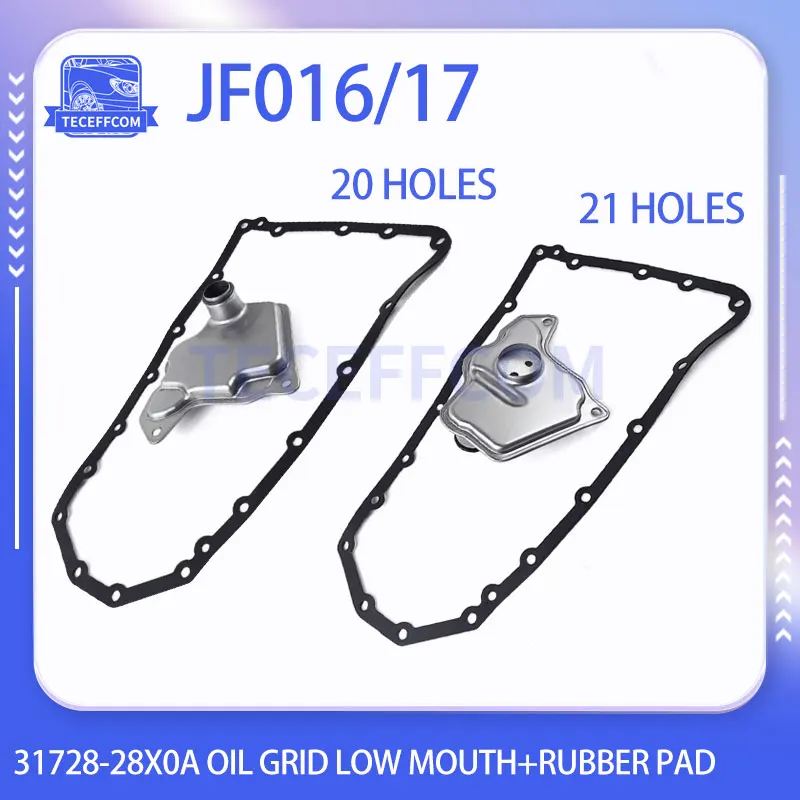 3172828X0A 20 21 Holes Transmission Oil Filter Gasket For Nissan Altima Rogue Infiniti RE0F10D JF016 JF017 317281XF03 05191890AA