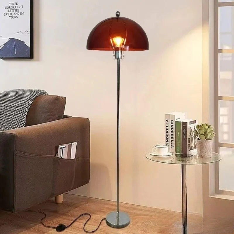 Nordic Medieval Bauhaus Style Floor Lamps Luxury Living Room Bedroom Study Standing Lights INS Popular Indoor Lighting Fixture