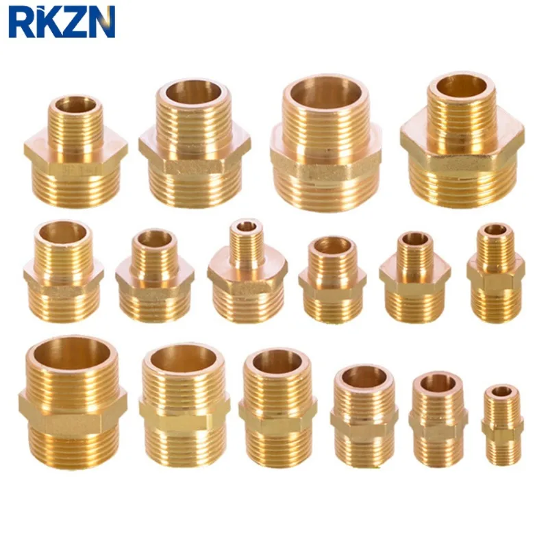 Brass Quick Fit Adapter Male Thread BSP 1/8