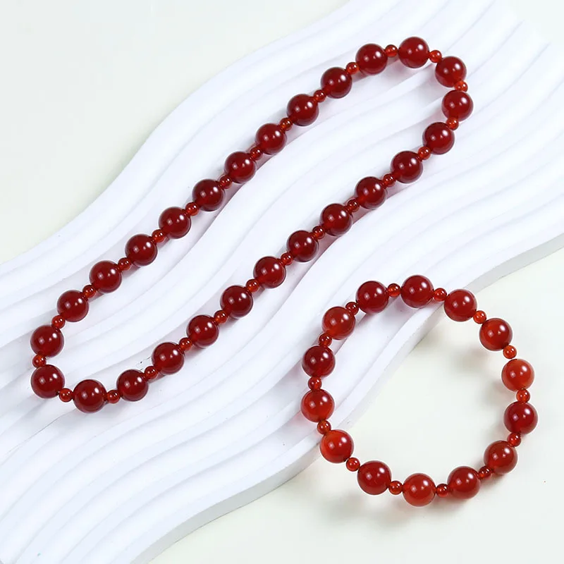 

Natural High-ice Agate Multi-circle Bracelet, Fashionable and Versatile Temperament