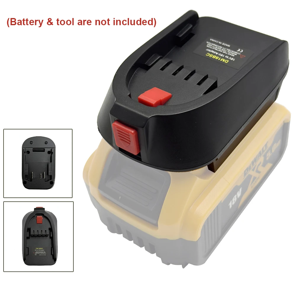 

Battery Adapter Converter for Dewalt/Milwaukee 18V Li-ion Battery Convert To for Bosch PBA Series Electrical Tools