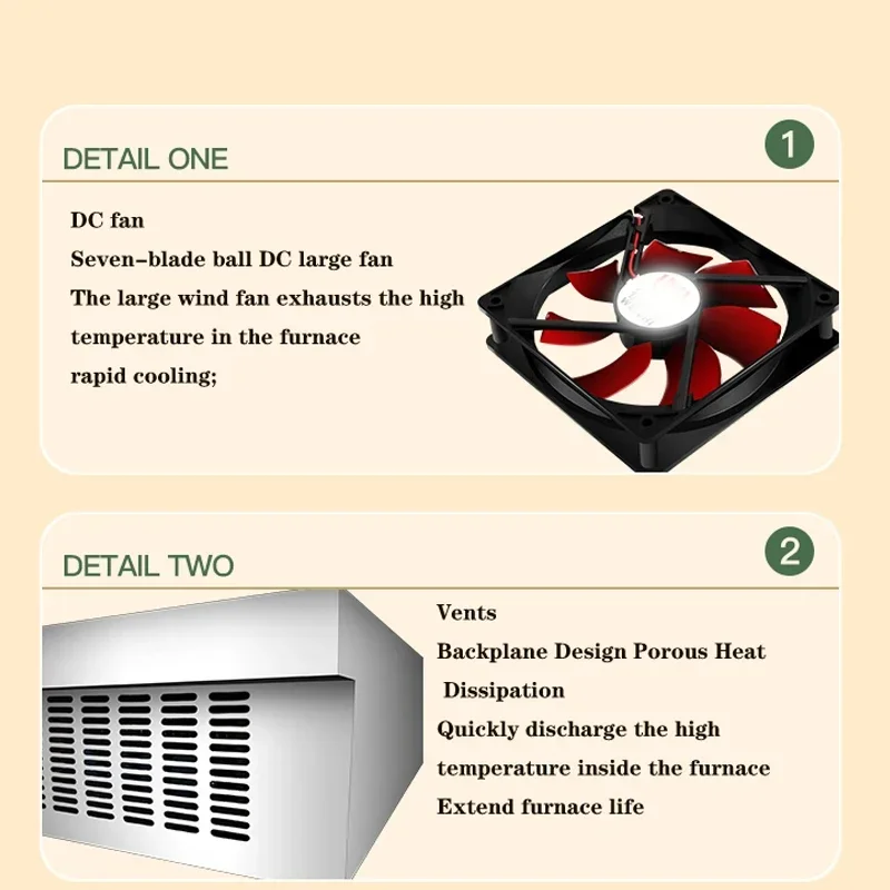 商用ハイパワー誘導調理器、1つのフラットと1つの凹型誘導調理器、攪拌スープ、キッチン用品、5000w