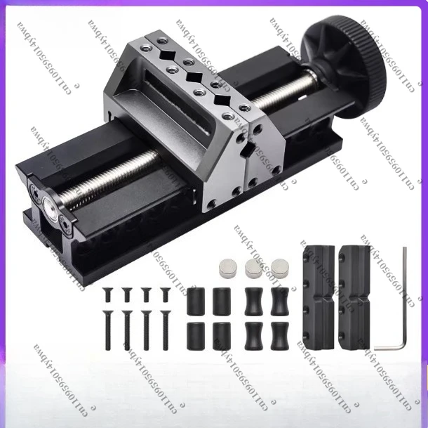 

For Bench Self-centering Vise Desktop Precision Fixture Flat Vise Workbench