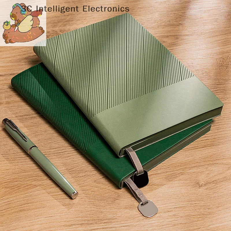 Thickened Notebook Diary Notebook Vintage High-end PU Leather Classic Travel Diary Notebook Business A5 Notebook Gift Box