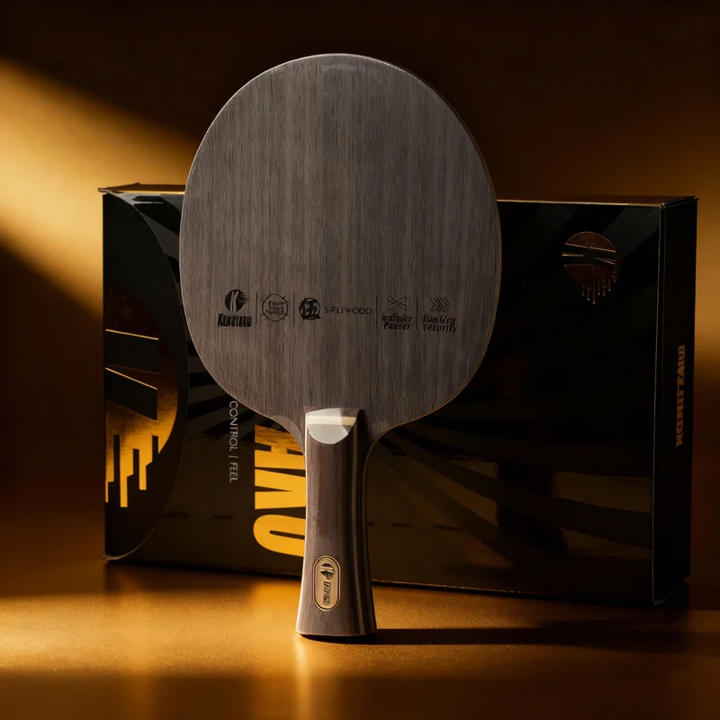 KOKUTAKU الهجومية الكلاسيكية OC 5 الخشب تنس الطاولة بليد مضرب 5 رقائق الخشب حلقة هجوم بينغ بونغ الخفافيش مجداف