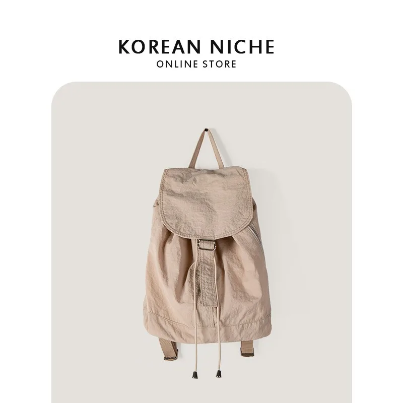 2024 Spring/Summer New Fashion Versatile Commuter Travel Backpack Women's Sweet Canvas Backpack