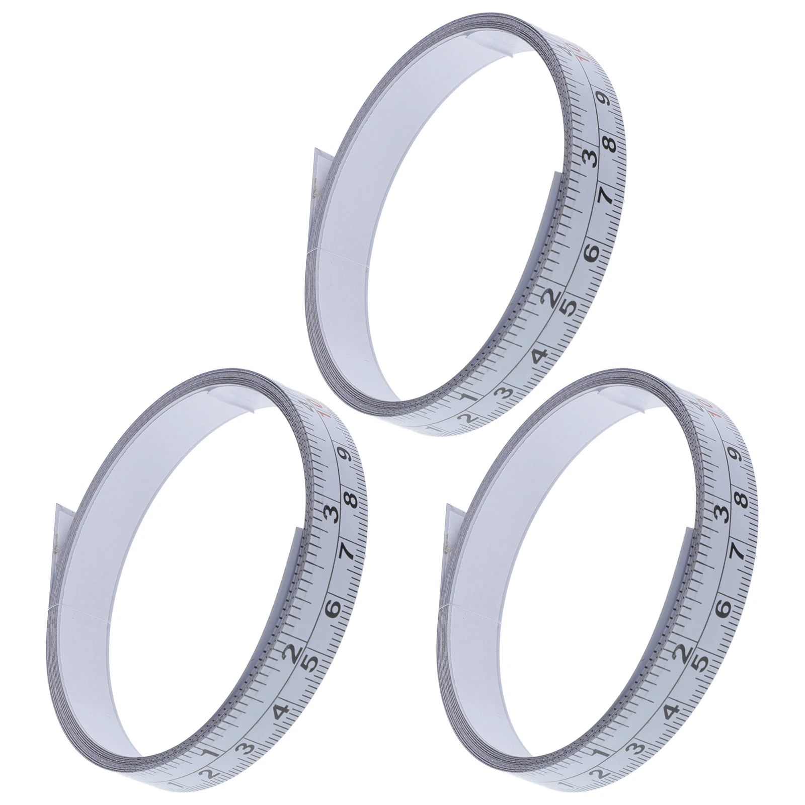 شريط قياس دقيق ذاتي اللصق مسطرة بمقياس مزدوج أصفر لصياغة منضدة النجارة شريط قياس إمبراطوري متري