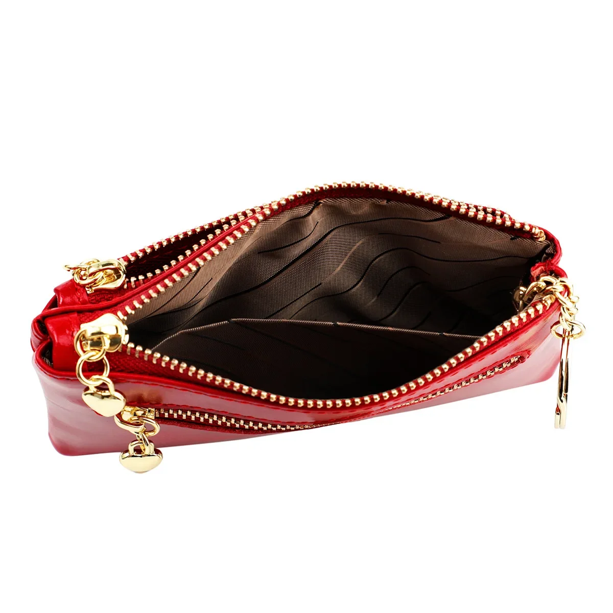 Women Real Leather Small Wallet Lady Leather Mini Change Bag Short Wallet Femal Coin Purse Girls Card Holder Key Chain Handbag