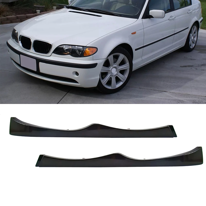 1Pair Headlight Molding Filler Trim Panel 51130030406 51130030407 For BMW 3-Series E46 4-Door 2002-2005