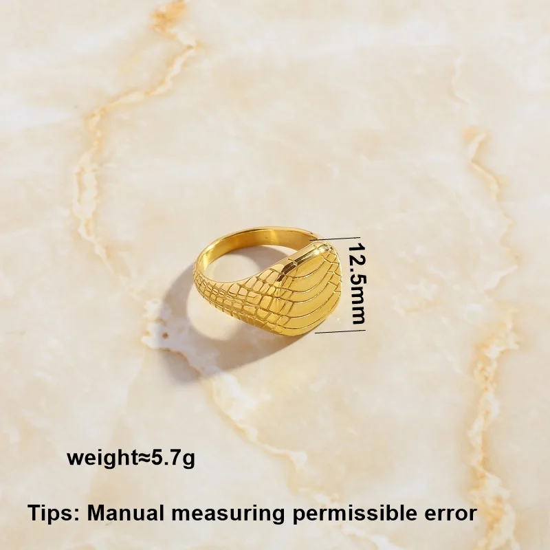 SOMMAR Newest Gold Plated  Female Friend rings for women 2020 Minimalist Snake Pattern Ring Jewelry on the neck christmas gift