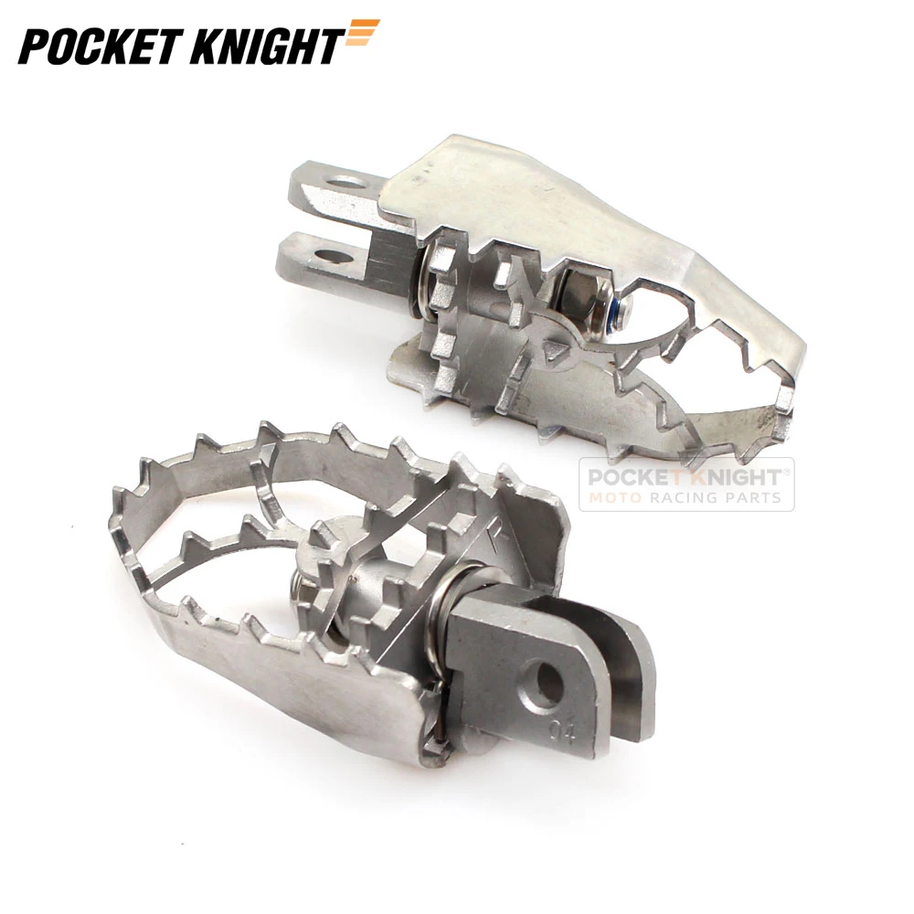 Front Footrest Pedal Foot Pegs For HONDA CB 500F 650F CBR 650R 500R 300R 250R CB750 Hornet CB1300SF GROM 125 Motorcycle Footpegs