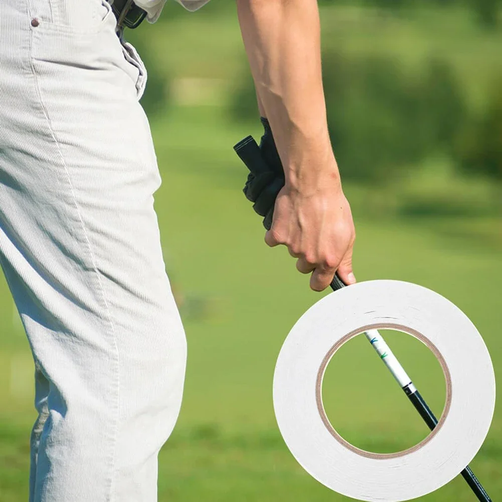 Golf Grip Tape White Professional Roll Golf Club Grip Strap Double-Sided Grip Tape Rolls For Golf Clubs Golf Accessories