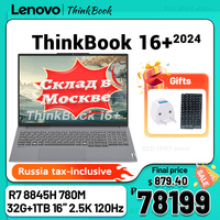 [HOT!!!]Lenovo Thinkbook 16+ 2024 AI laptop R7 8845H 32G+1TB SSD 16inch 120Hz 2.5K