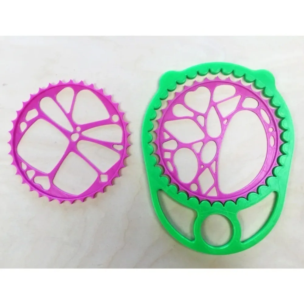 

Креативный шаблон для рисования «сделай сам», пластиковые блокирующие шестерни, колеса, инструмент для рисования, геометрическая линейка, подарок