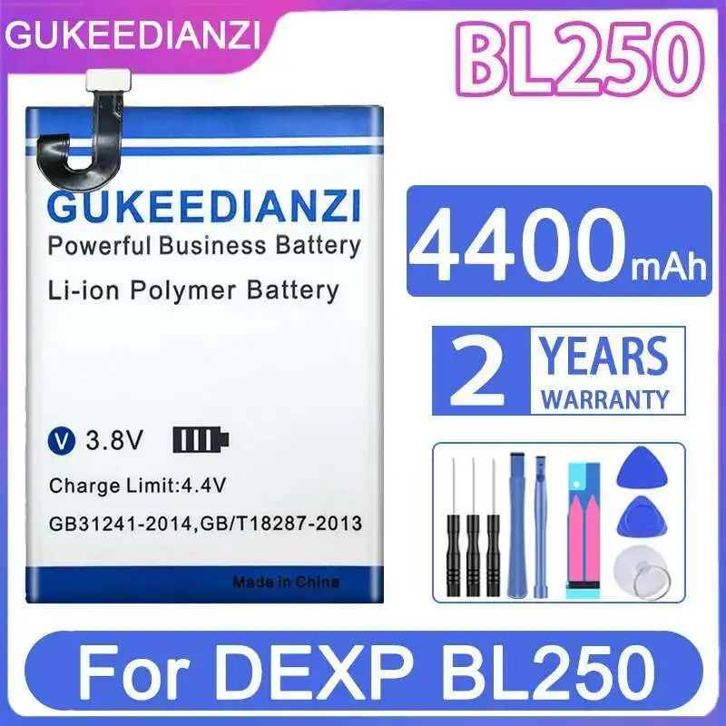 

4400Mah Premium Replacement For Dexp BL250 High Capacity Mobile Phone Battery