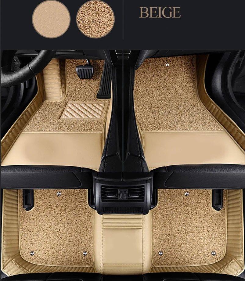 

Custom special car floor mats for Mercedes Benz CLS 350 2023-2018 high quality waterproof double layers carpets for CLS350