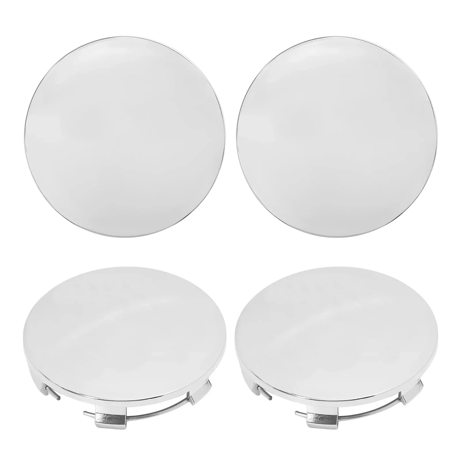 4 PCS Wheel Center Hub Caps Compatible with 2007-2012 Tacoma Sequoia Wheels 80MM Wheel Center Cover