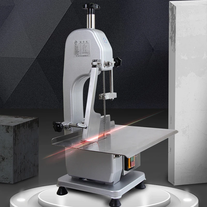 ماكينة قطع عظام اللحوم المجمدة الأوتوماتيكية المنزلية ماكينة نشر العظام الكهربائية التجارية لسطح المكتب لقطع العظام