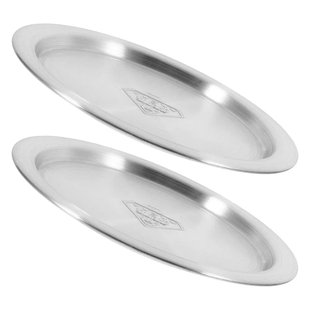 

2pcs StainlessSteelPotLid CookwareLids HeatResistant SkilletMilkCover RoundFlatLid KitchenBarware