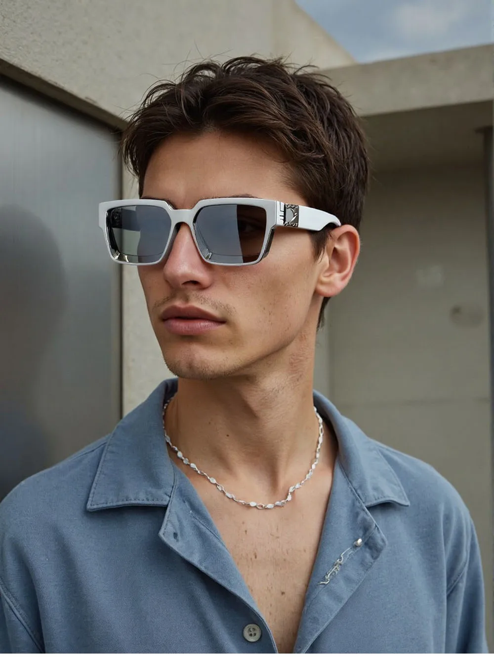 Quadratische Sonnenbrille für Herren, Retro-Millionär-Sonnenbrille für Damen, 2025, trendige Vintage-Urlaubsmode, Brille, Gafas De Sol Hombre Lunette – Detail 1