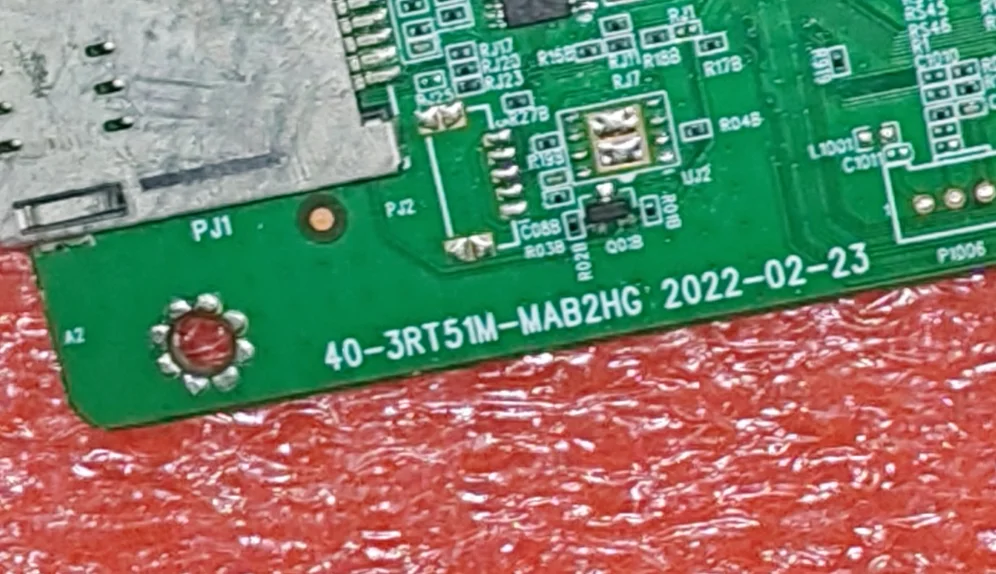 40-3RT51M-MAB2HG Placa-mãe de TV três em um, testada, foto física, foto de verificação enviada